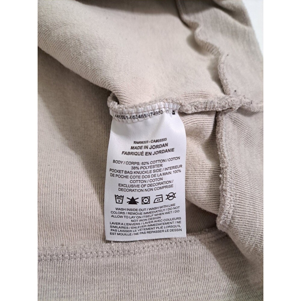 Nike Sportswear Fleece Sweatshirt Sweater Men's Small Colorblock Taupe Gray NSW - Picture 4 of 9